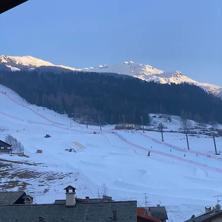 Mansarda Con Vista Panoramica Su Pista Stelvio A