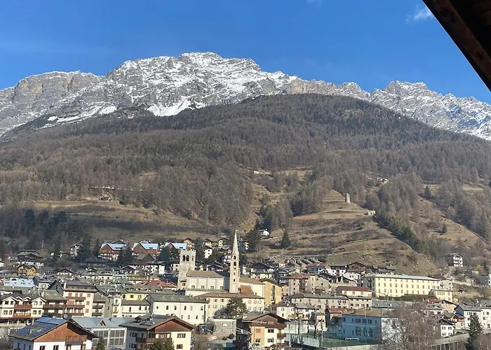 Mansarda Con Vista Panoramica Su Pista Stelvio A *