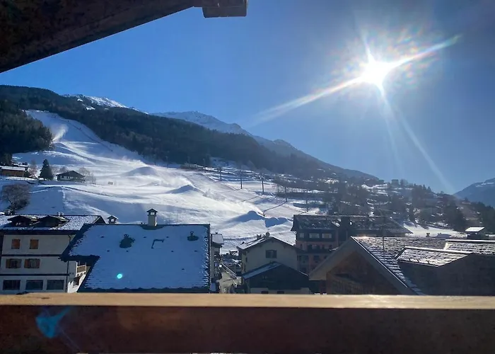 Mansarda Con Vista Panoramica Su Pista Stelvio A Appartement
