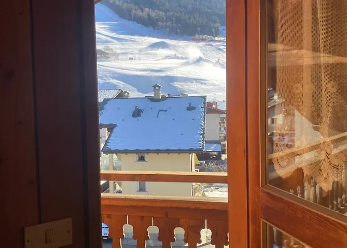 Mansarda Con Vista Panoramica Su Pista Stelvio A Appartement